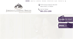 Desktop Screenshot of jordanlandingsmiles.com